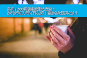 毎月1500円前後を稼ぐ方法!!ライフメディアでマイルを貯める!毎月リピートが出来る裏技!