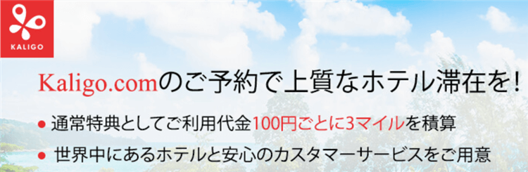 JAL経由のKaligo