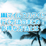 2025年最新版!ハワイにJALマイルでお得に行く5つの方法まとめ!特典航空券、お得な周遊旅行、ハワイアン航空、ZIPAIR(LCC)の活用まとめ!