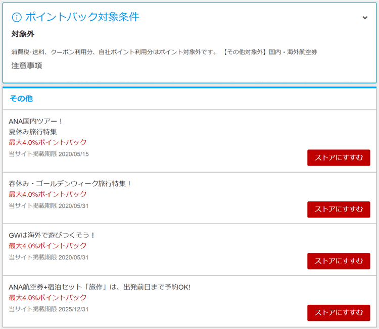 ポイントサイト 旅作