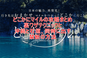 【JAL】どこかにマイルの攻略方法!裏ワザ的に沖縄、石垣など行きたいところの確率を上げるコツ!!