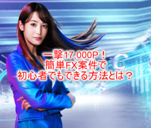 SBI FXトレードの利用で一撃17,000Pは1万通貨でOK!初心者でも簡単にできる方法とは?