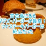 宮古島のダグズ・バーガーは絶品!極上のハンバーガーを満喫せよ!おすすめはダグズ・ツナステーキバーガー!!