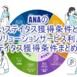 2025年版!ANAのSFC新しい獲得条件!ライフソリューションサービスでステイタス獲得まとめ!3つの方法で上級会員になる方法!