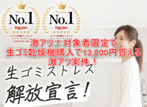 生ごみ処理機「loofen(ルーフェン)」6万円購入で最大73,000円貰える!助成金で人によって超お得に購入する裏ワザ!