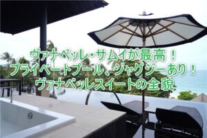 【サムイ島】ヴァナベッレ ラグジュアリーコレクションリゾート コーサムイ宿泊記!ヴァナベッレスイートレビュー!全室プライベートプール付きがすごい!!